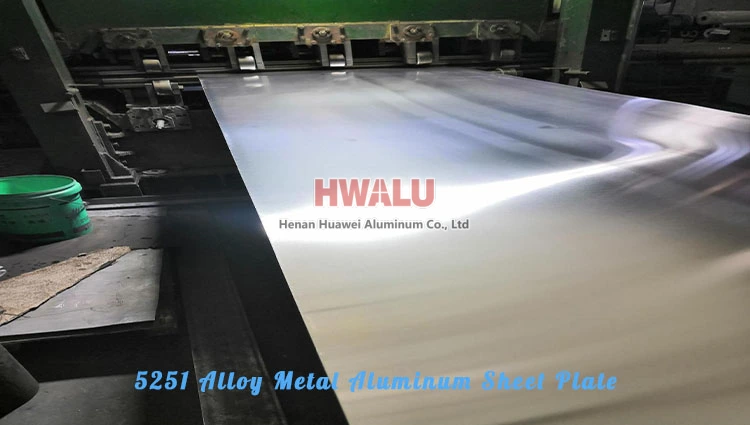 5251 Alloy Metal Aluminum Sheet Plate