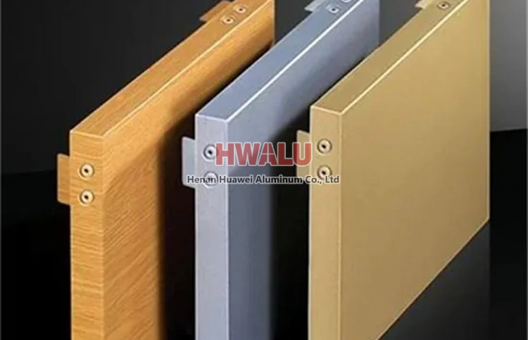 Exterior aluminum veneer