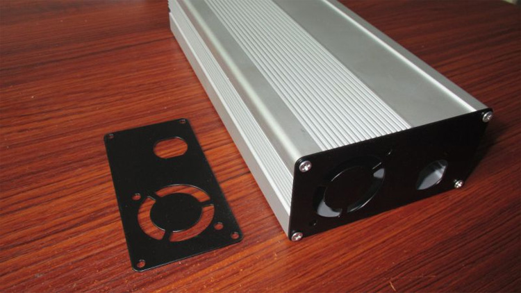 Mirror aluminium electronic product case