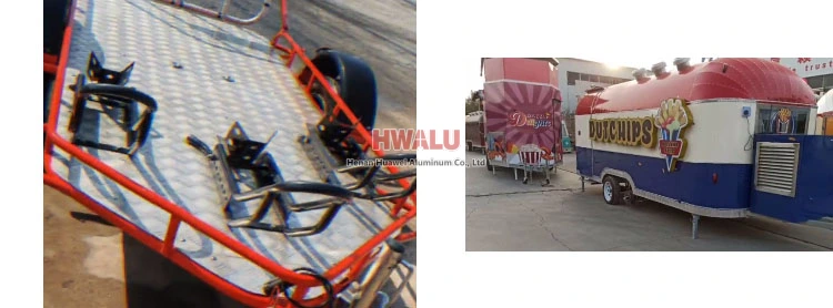 painted aluminum sheet for trailers