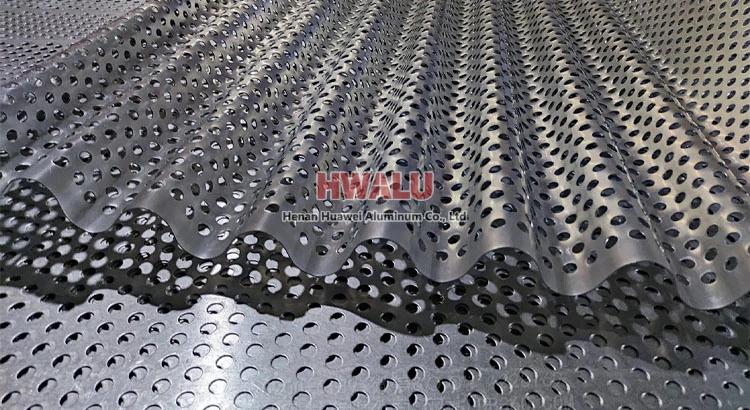 perforated corrugated metal