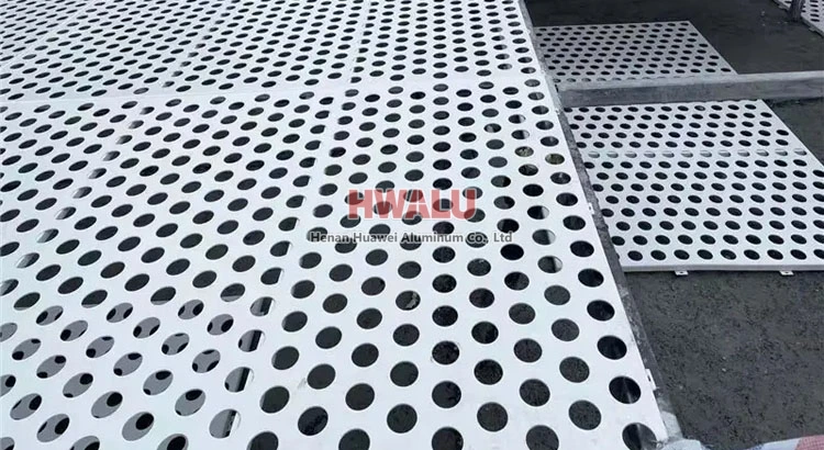 round perforated metal sheet