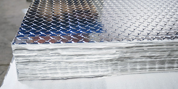 Online Metal Supply Aluminum Diamond Tread Plate 0.080 x 12 x 12 