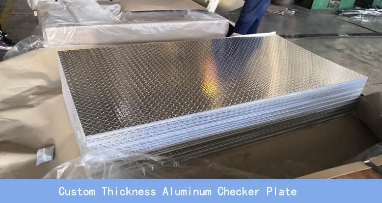 Custom Thickness Aluminum Checker Plate