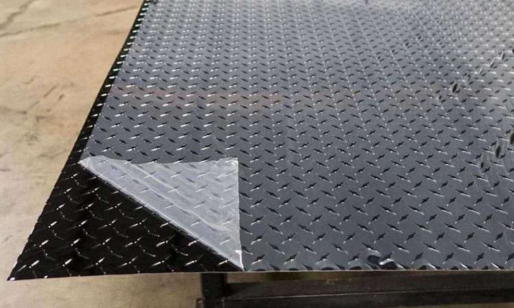 painted aluminum diamond plate