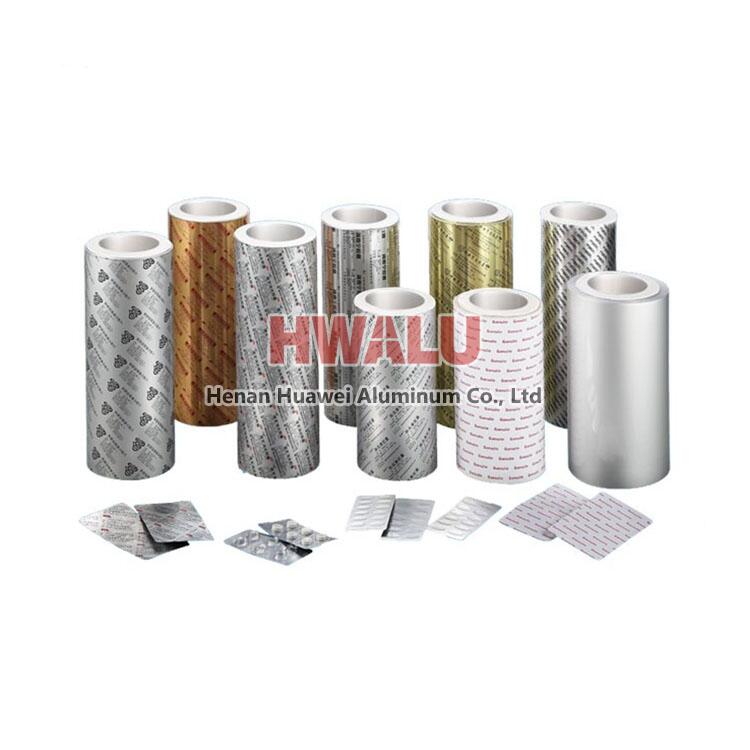 aluminum foil tablet packaging