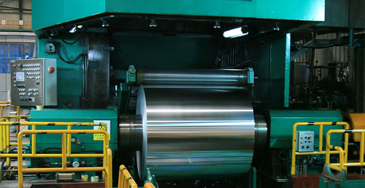 Aluminum foil production process