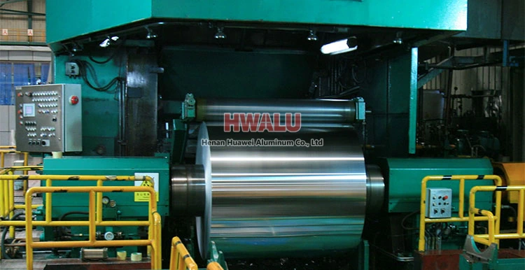 Aluminum foil production process