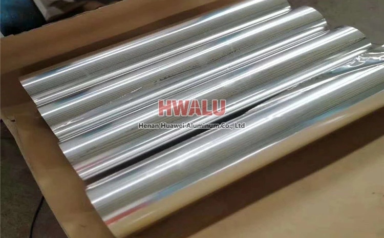 Aluminum foil sheet for chocolate packaging
