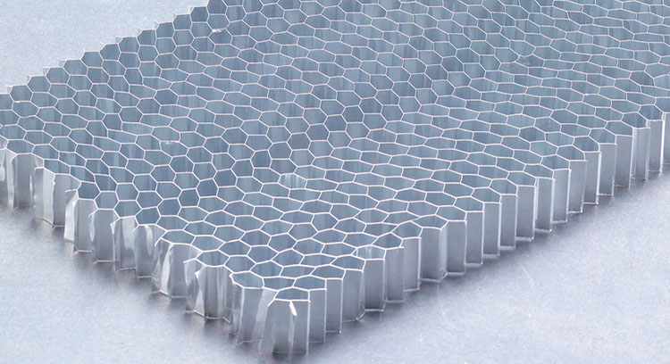 Honeycomb aluminum foil