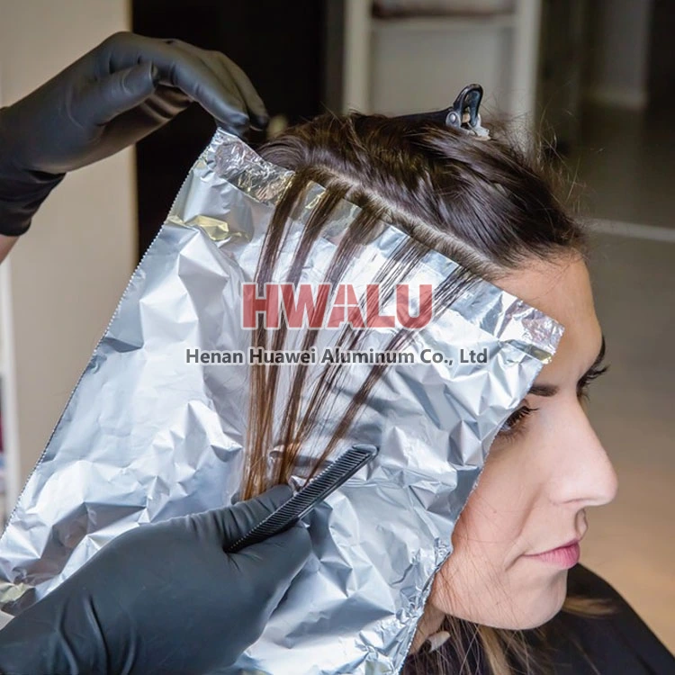aluminium foil untuk rambut