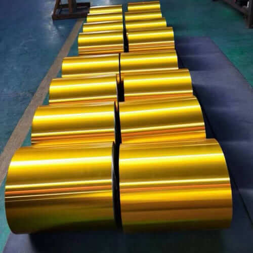 Black Gold Aluminum Foil Application