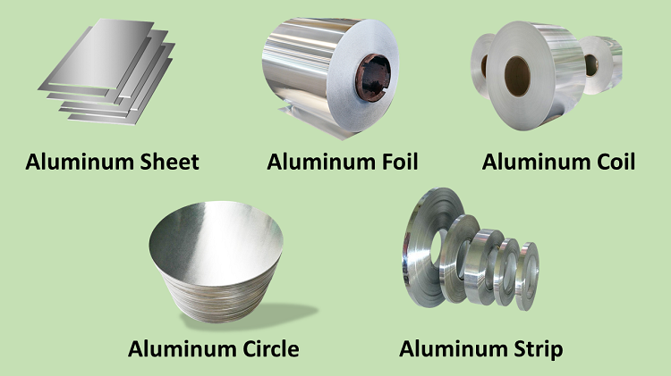 Gemeinsame Aluminiumlegierungsgröße